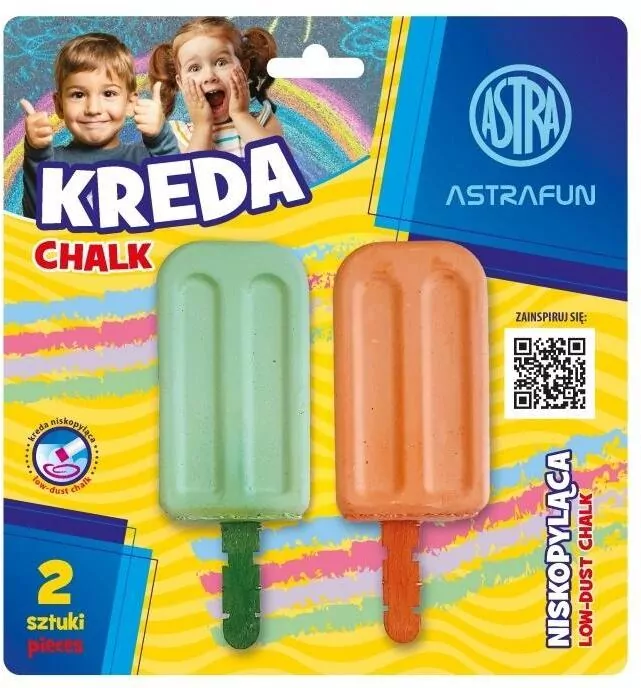 Kreda Lody Fun 2szt ASTRA - tantis.pl