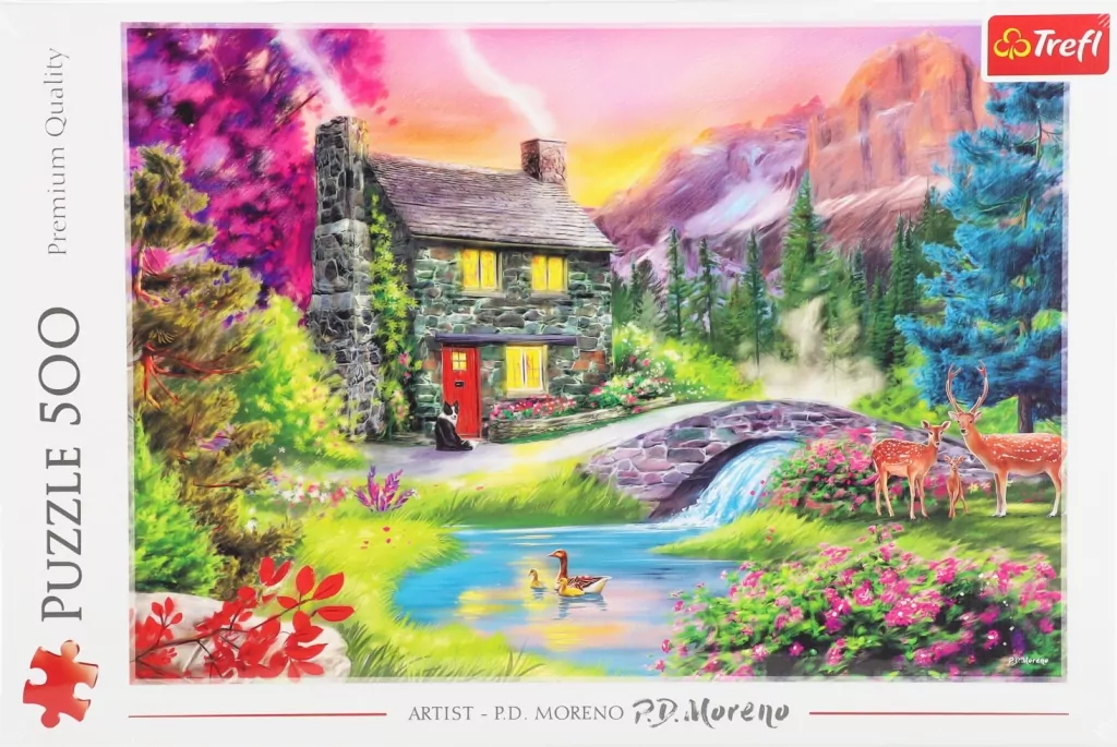Puzzle 500. Górska sielanka - tantis.pl