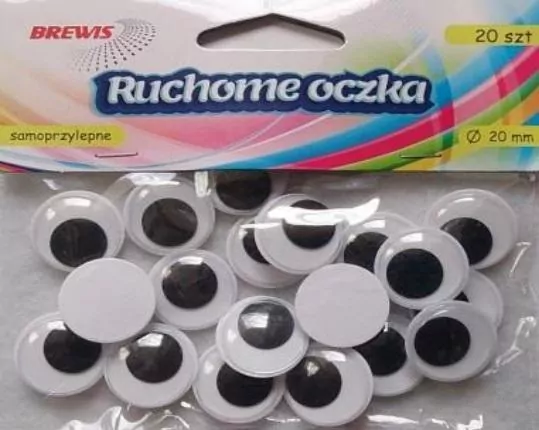 Ruchome oczka 20mm - tantis.pl