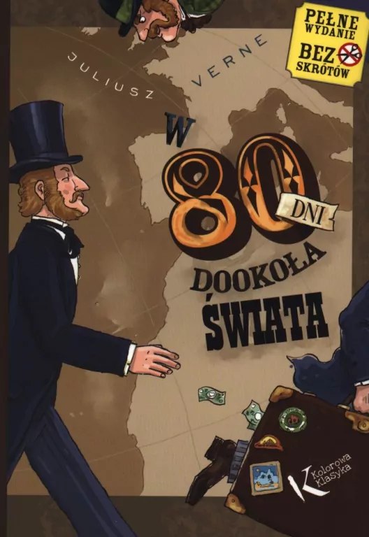 W 80 dni dookoła świata. Kolorowa klasyka - tantis.pl