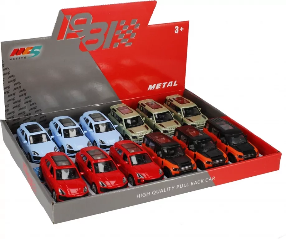 Auto terenowe 11cm 524108 Mega Creative mix cena za 1 szt - tantis.pl