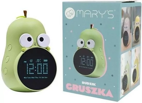 Budzik gruszka zielona - tantis.pl