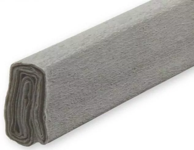 Bibuła marszczona szara 50x200 - tantis.pl