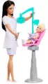 Barbie Dentystka Zestaw 2 (Lalka brunetka) - tantis.pl