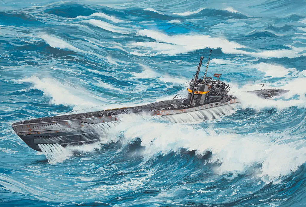 Model do sklejania. Submarine type VII C/41 - tantis.pl