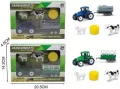 Zestaw farma traktor z akcesoriami MIX - tantis.pl