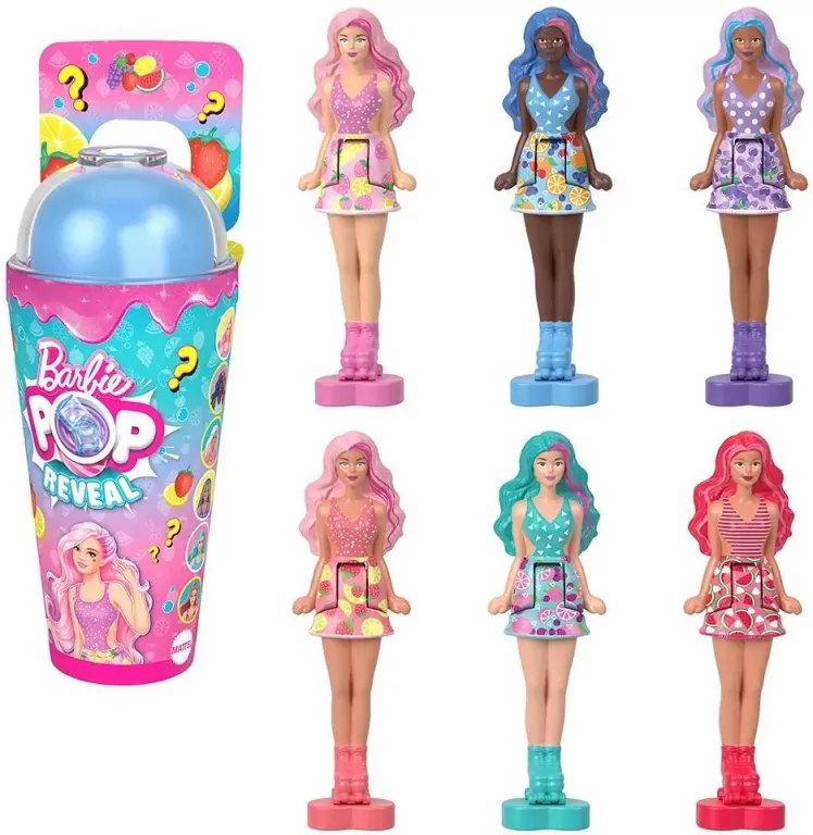 Barbie Mini Pop Reveal Minilalka, mix - tantis.pl