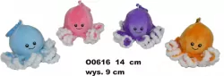 Brelok ośmiornica 14cm MIX
