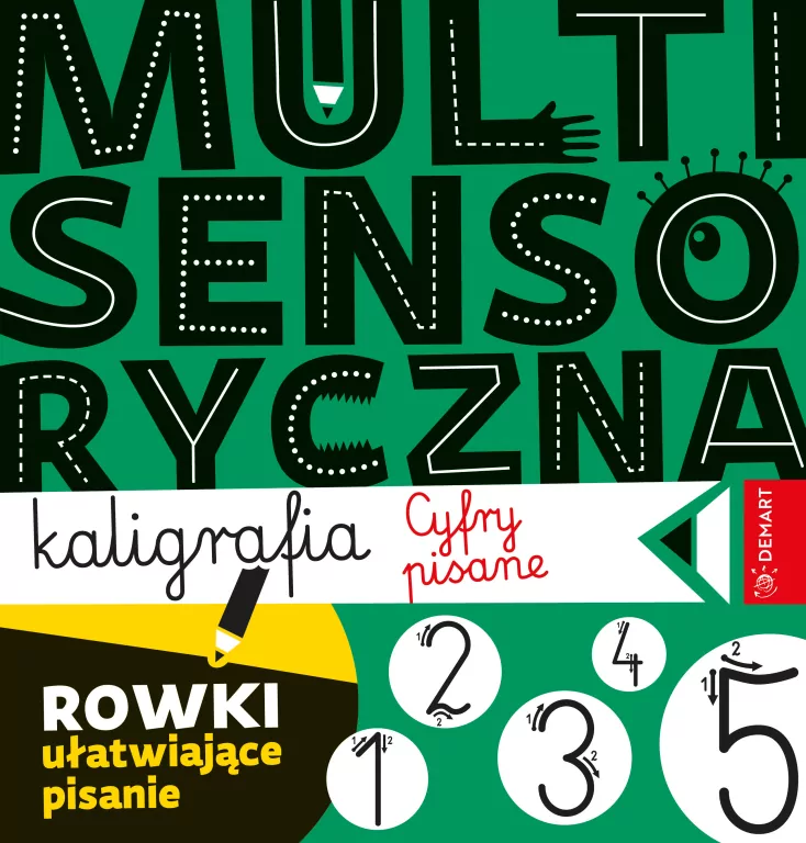 Multisensoryczna kaligrafia. Cyfry pisane - tantis.pl