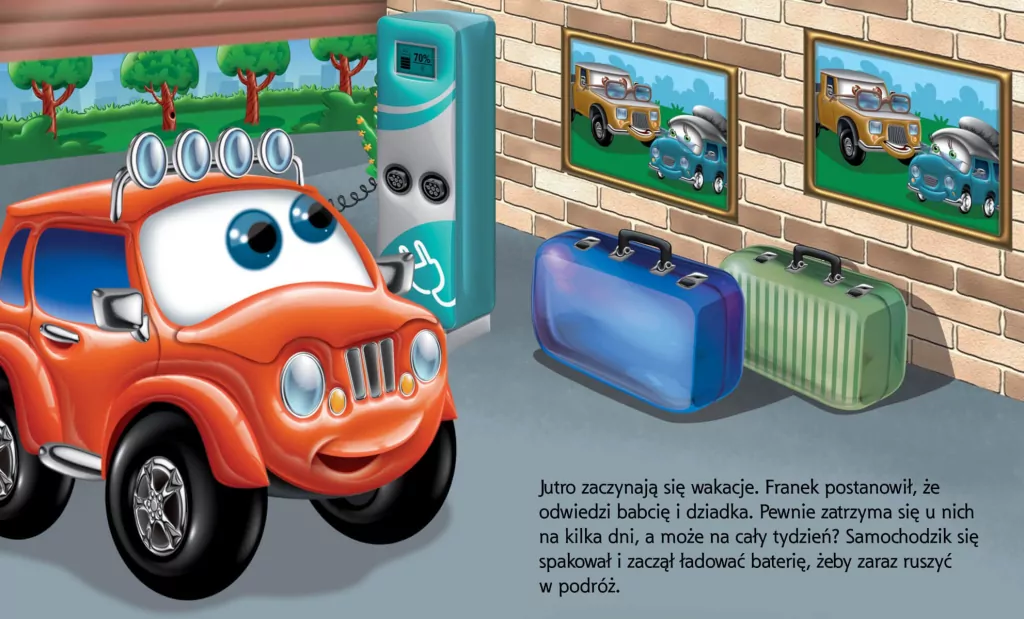 Wizyta u babci. Samochodzik Franek - tantis.pl