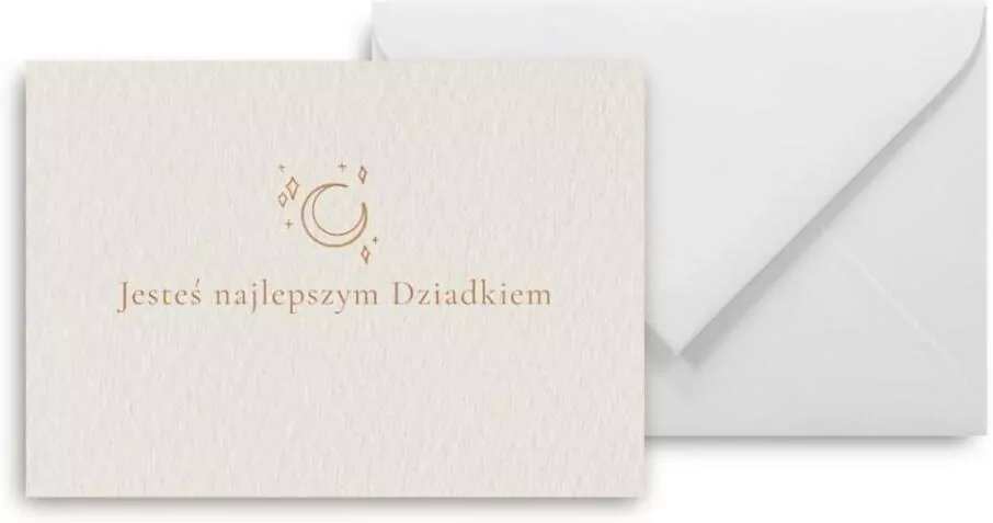 Mini kartka Jesteś najlepszym Dziadkiem - tantis.pl