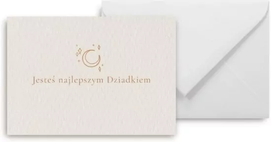 Mini kartka Jesteś najlepszym Dziadkiem