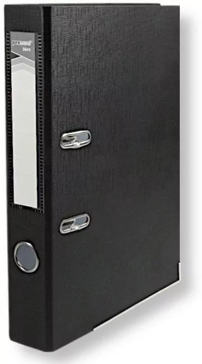 Segregator A4 z okuciem 5cm. Czarny - tantis.pl