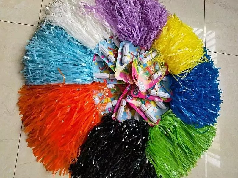 Pompony cheerleaderki MIX - tantis.pl