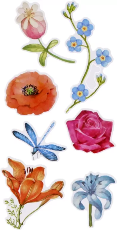 Sticker BOO. Naklejki Kwiaty - tantis.pl