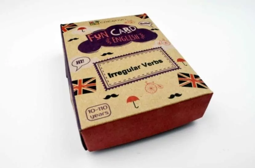 Fun Card English. Irregular Verbs - tantis.pl