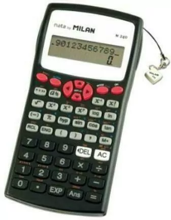 Kalkulator Milan naukowy 240 funkcji czerwony - tantis.pl