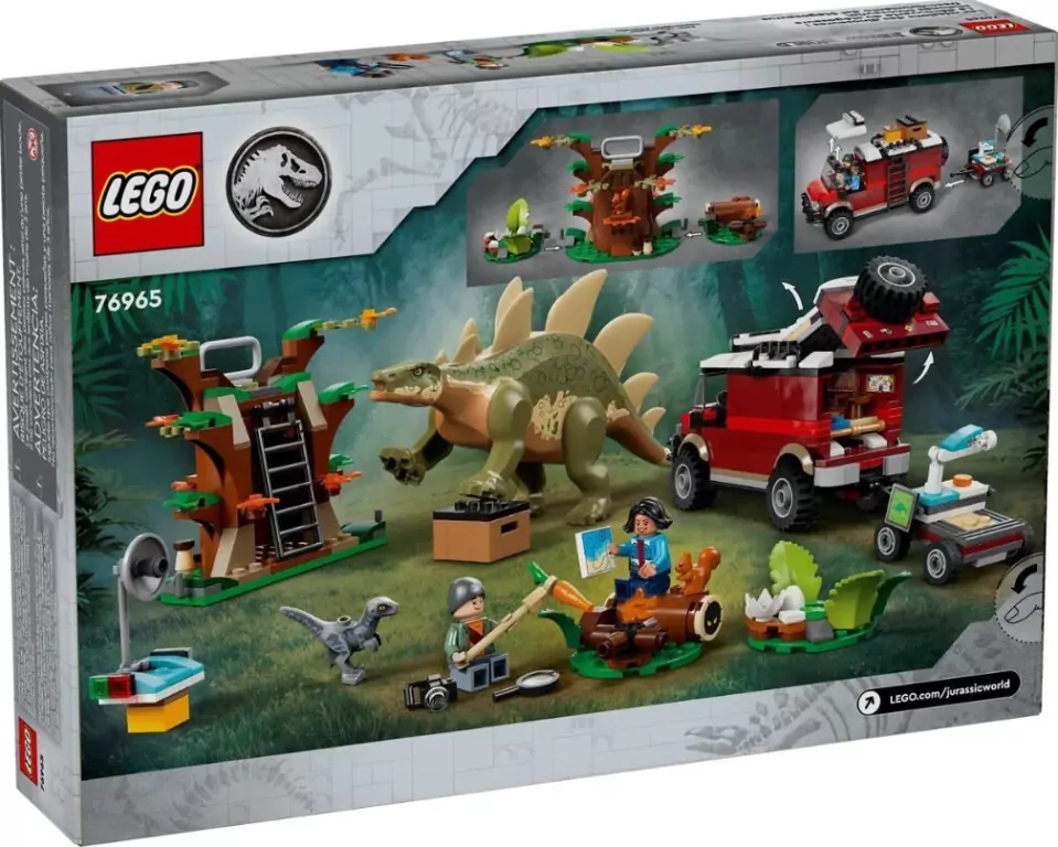 LEGO® Jurassic World. Dinomisje: odkrycie stegozaura 76965 - tantis.pl