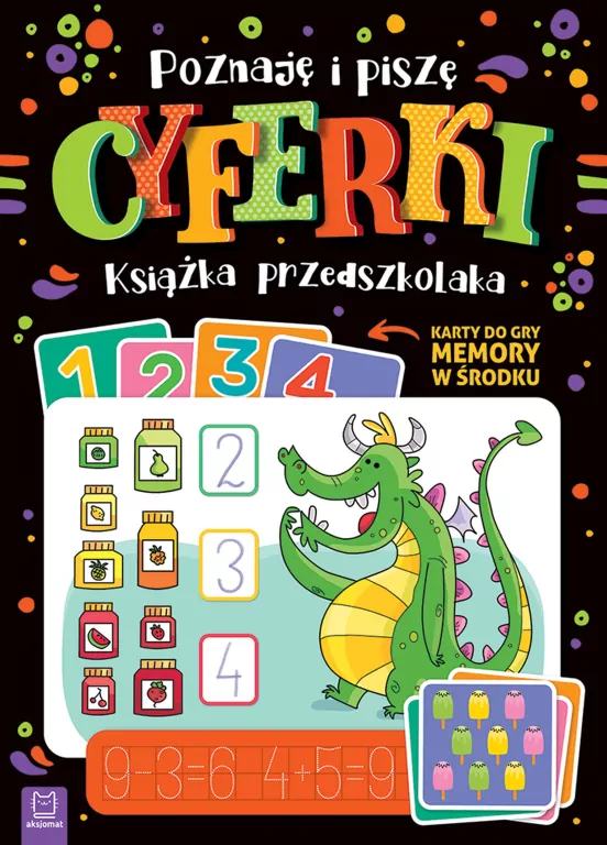 Poznaję i piszę cyferki. Książka przedszkolaka - tantis.pl