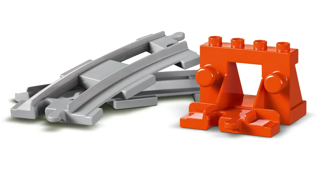 LEGO® Duplo. Tunel i tory kolejowe — zestaw rozszerzający 10425 - tantis.pl