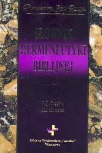 Słownik hermeneutyki biblijnej - tantis.pl