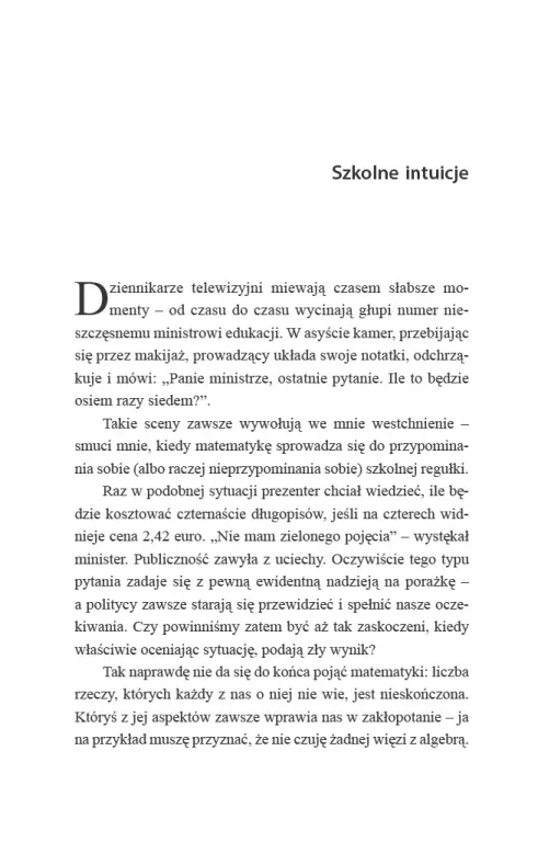 Zanurzeni w liczbach. Jak matematyka kształtuje nasze życie - tantis.pl