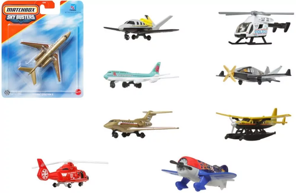 Matchbox Skybusters Samolot mix - tantis.pl