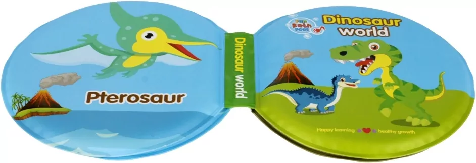 Książeczka do kąpieli. Świat dinozaurów - tantis.pl