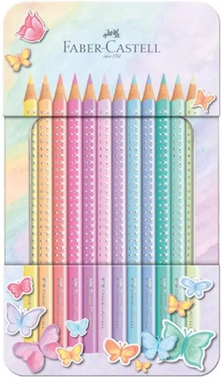 Kredki ołówkowe Sparkle pastel 12 kolorów - tantis.pl
