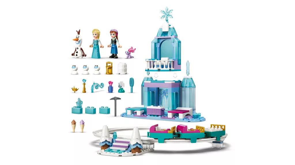 LEGO® Disney Princess. Lodowy zamek Elzy 43281 - tantis.pl