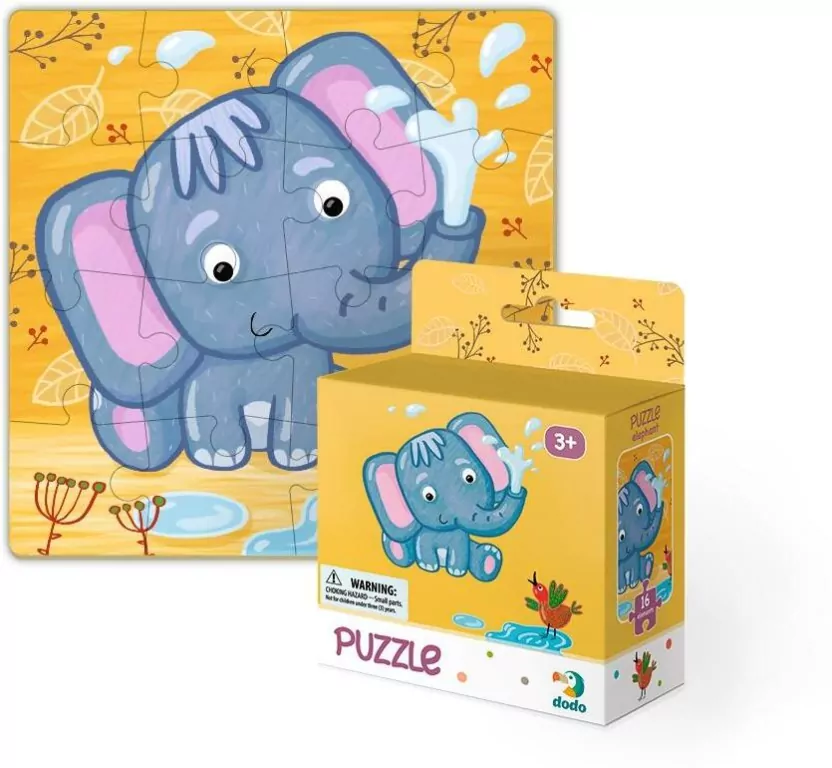 DODO. Słonik Puzzle 16 - tantis.pl