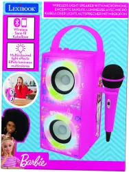 Głośnik z mikrofonem Barbie Lexibook BTP180BBZ