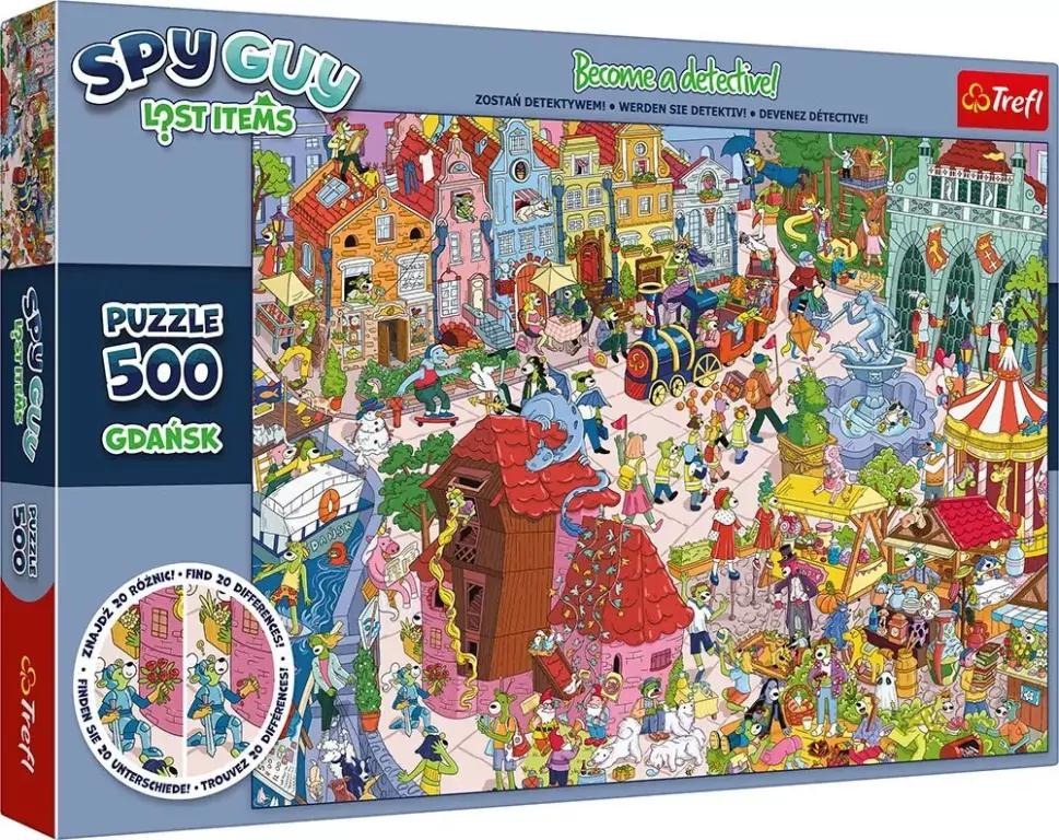 Puzzle 500. Spy Guy. Gdańsk. 37479 - tantis.pl