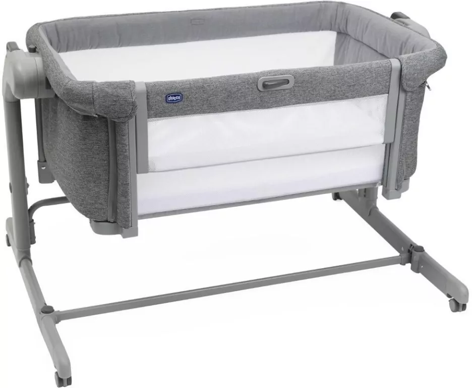 Chicco. Next2Me Magic Evo. Dostawka do łóżka. Dark Grey - tantis.pl