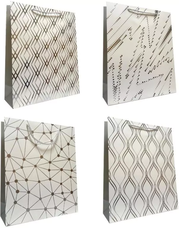 Torebka prezentowa uniwersalna XS metal mix - tantis.pl