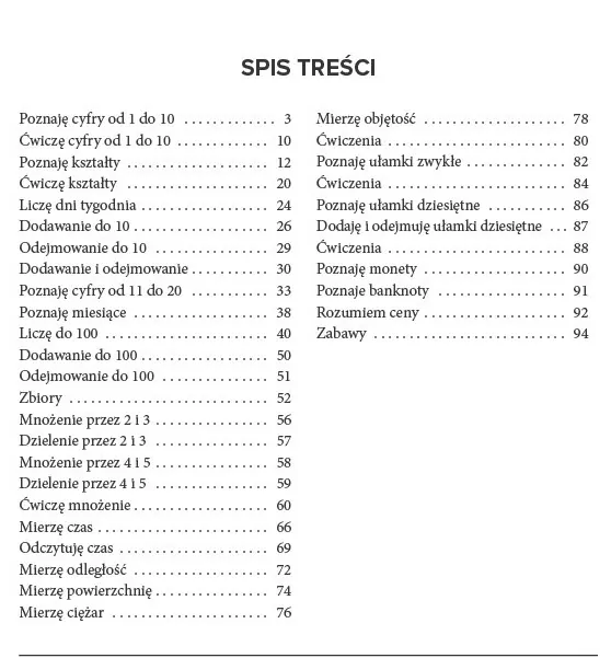 Elementarz matematyczny z ćwiczeniami - tantis.pl