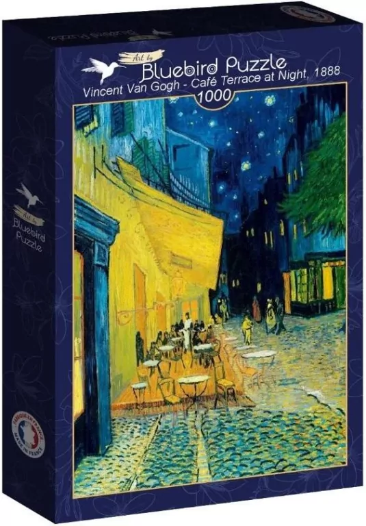 Puzzle 1000 Nocna kafejka Vincent van Gogh 1888 - tantis.pl