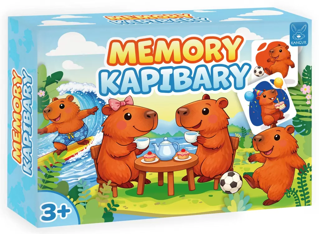 Memory Kapibary - tantis.pl