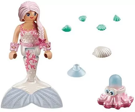 Syrenka z ośmiornicą pryskającą wodą. Special Plus 71477 - tantis.pl