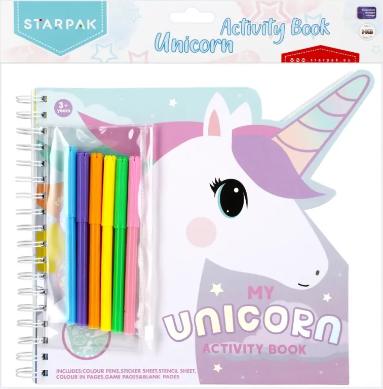 Starpak. Zestaw kreatywny. Unicorn - tantis.pl