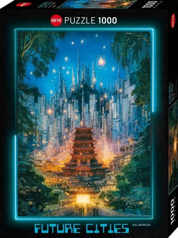 Puzzle 1000 Miasta przyszłości , Portal - tantis.pl