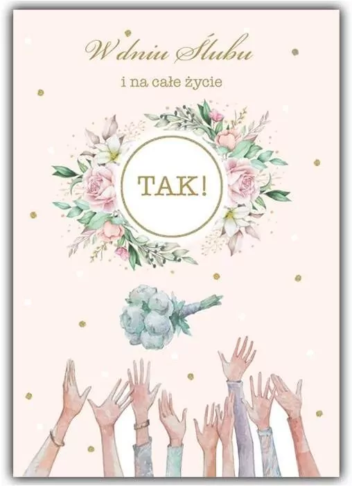Kartka okolicznościowa. Ślub - tantis.pl