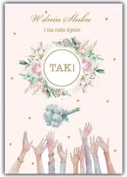 Kartka okolicznościowa. Ślub