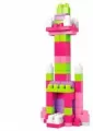 Mega Bloks. Klocki w torbie 80 el. Różowe - tantis.pl