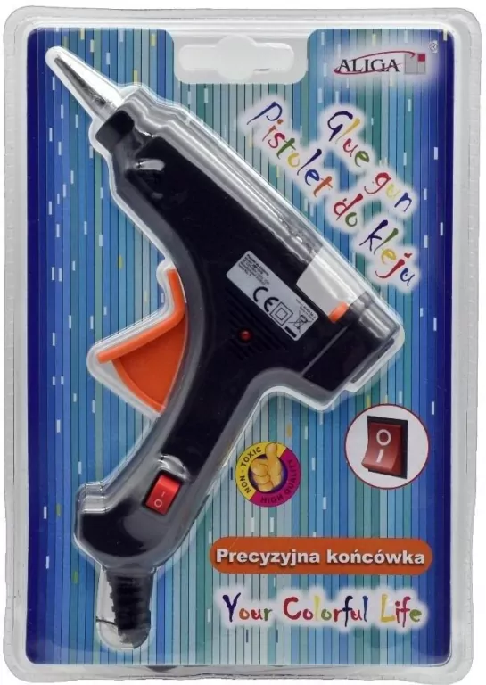 Pistolet do kleju z precyzyjną końcówką 15W - tantis.pl