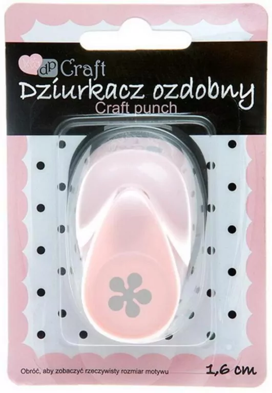 Dziurkacz ozdobny kwiatek 1.6cm - tantis.pl