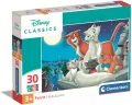 Clementoni. Puzzle 30. Super Kolor. Disney Classic - tantis.pl