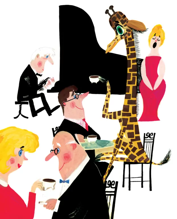 Odwiedziła mnie żyrafa. Mistrzowie ilustracji - tantis.pl