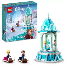 LEGO® Disney Frozen. Magiczna karuzela Anny i Elzy. 43218