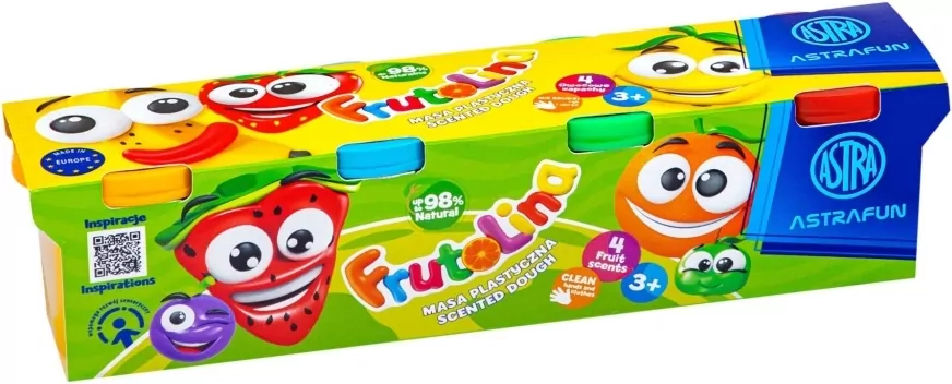 Masa plastyczna Frutolina 4x100g - tantis.pl